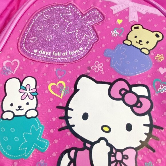 Japan Sanrio Hello Kitty Strawberry Backpack Kawaii main image 5